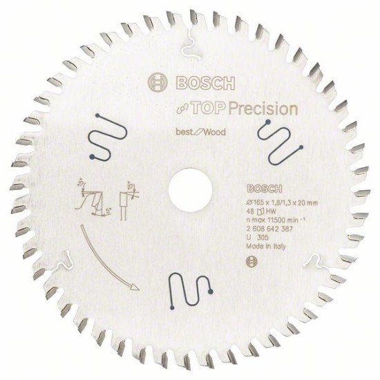 Bosch 2 608 642 387 lame de scie circulaire 16,5 cm 1 pièce(s)