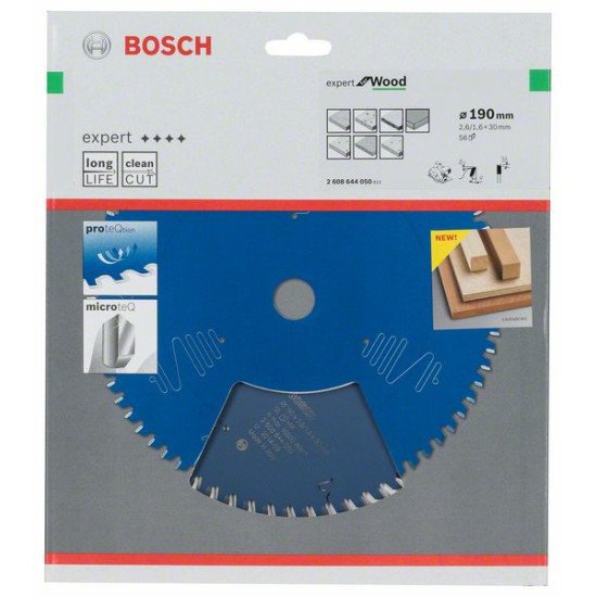 Bosch 2 608 644 050 lame de scie circulaire 19 cm 1 pièce(s)