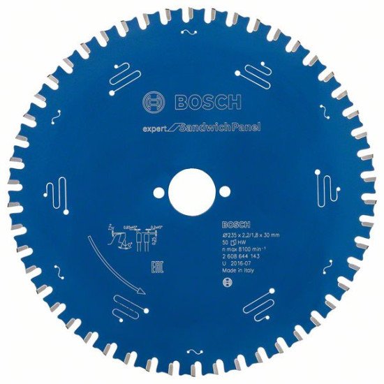 Bosch 2 608 644 143 lame de scie circulaire 23,5 cm 1 pièce(s)