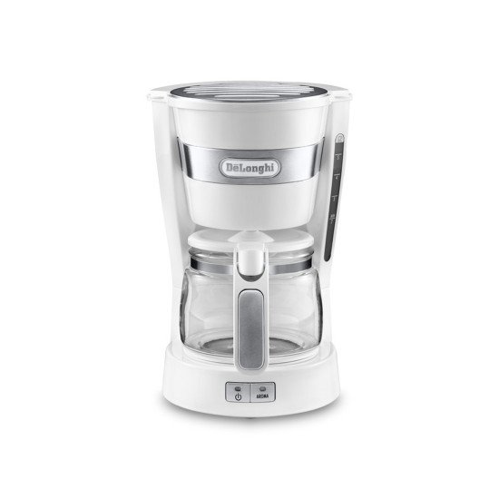 De'Longhi Autentica ICM14011.W machine à café Entièrement automatique Machine à café filtre 0,65 L
