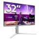 Philips Evnia 6000 32M2N6901A/00 écran PC 80 cm (31.5") 3840 x 2160 pixels 4K Ultra HD QD-OLED Blanc