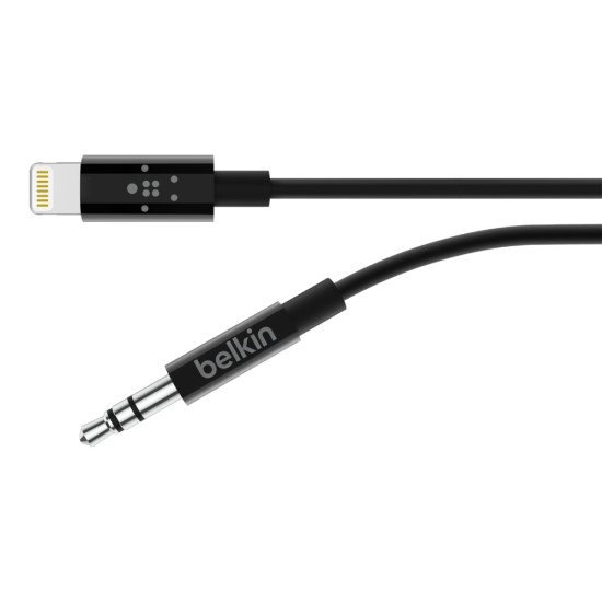 Belkin AV10172BT03-BLK câble audio 0,9 m 3,5mm Noir