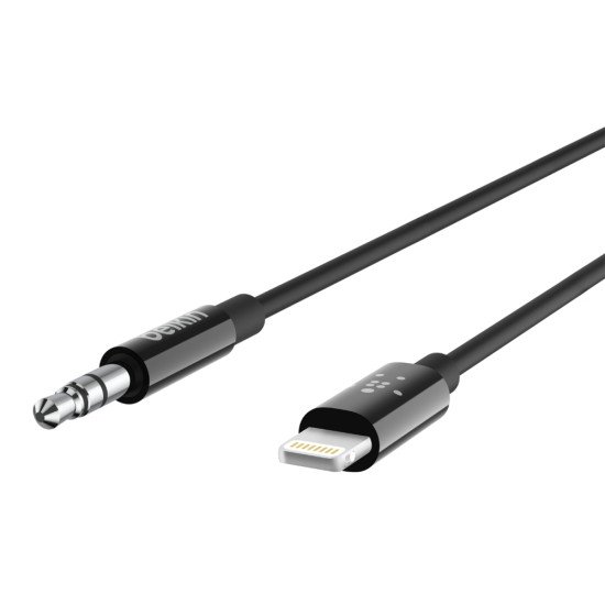 Belkin AV10172BT03-BLK câble audio 0,9 m 3,5mm Noir