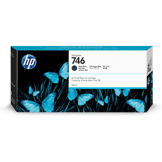 HP 746 Original Noir mat