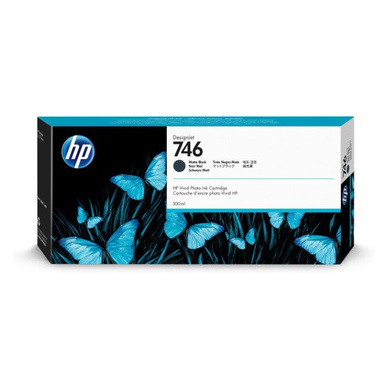 HP 746 Original Noir mat