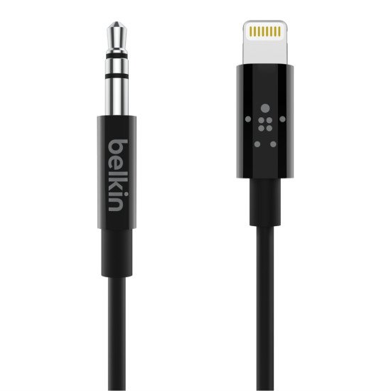 Belkin AV10172BT06-BLK câble audio 1,8 m 3,5mm Noir