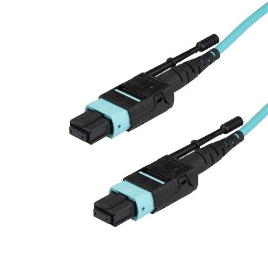 StarTech.com MPO12PL1M câble de fibre optique 1 m OM3 MPO/MTP Eau