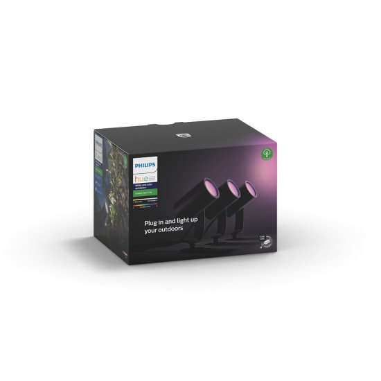 Philips Hue White and Color ambiance Spot extérieur Lily Philips Hue White and Color ambiance Spot extérieur Lily