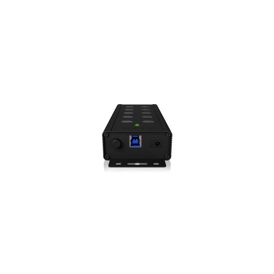 RaidSonic IB-HUB1703-QC3 hub & concentrateur USB 3.2 Gen 1 (3.1 Gen 1) Type-B 5000 Mbit/s Noir