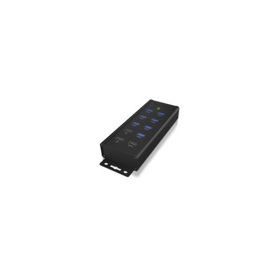 RaidSonic IB-HUB1703-QC3 hub & concentrateur USB 3.2 Gen 1 (3.1 Gen 1) Type-B 5000 Mbit/s Noir RaidSonic IB-HUB1703-QC3 hub & concentrateur USB 3.2 Gen 1 (3.1 Gen 1) Type-B 5000 Mbit/s Noir
