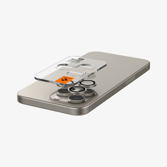 Spigen Optik Pro EZ Fit Protecteur d'objectif caméra Apple 2 pièce(s) Spigen Optik Pro EZ Fit Protecteur d'objectif caméra Apple 2 pièce(s)