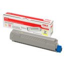 Oki 43487709 Toner  Jaune Oki 43487709 Toner  Jaune