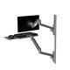 Ergotron LX Pro Series 45-696-293 support d'écran plat pour bureau 86,4 cm (34") Mur Gris foncé