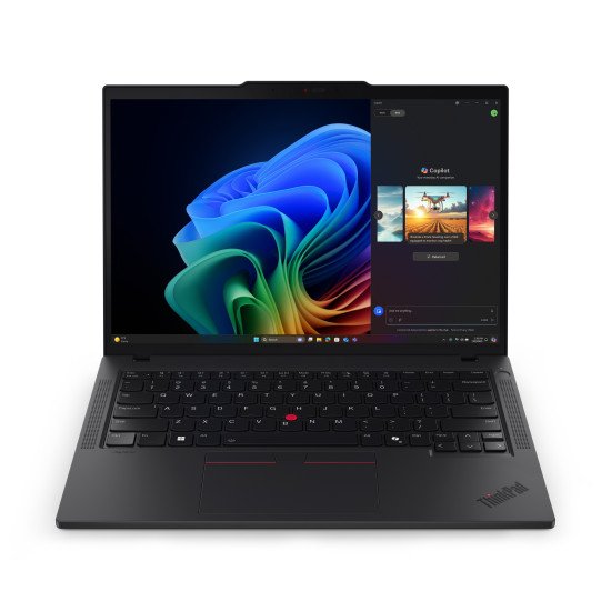 Lenovo ThinkPad T14 Gen 6 (AMD) Copilot+ PC AMD Ryzen AI 7 PRO 350 Ordinateur portable 35,6 cm (14") WUXGA 32 Go DDR5-SDRAM 1 To SSD Wi-Fi 7 (802.11be) Windows 11 Pro Belge Noir