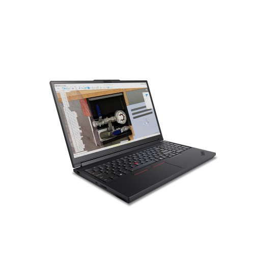 Lenovo ThinkPad P16 Gen 3 Intel Core Ultra 9 275HX Station de travail mobile 40,6 cm (16") WQUXGA 64 Go DDR5-SDRAM 1 To SSD NVIDIA RTX PRO 4000 Blackwell Wi-Fi 7 (802.11be) Windows 11 Pro Belge Noir