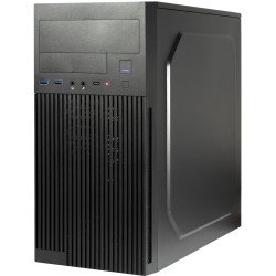 Inter-Tech IT-6521 Straight Micro Tower Noir Inter-Tech IT-6521 Straight Micro Tower Noir