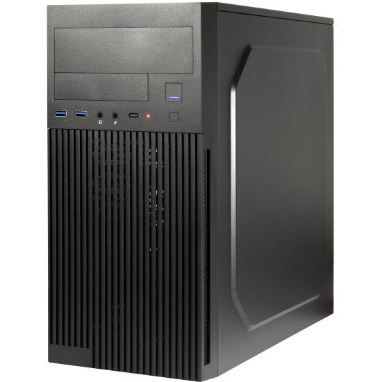 Inter-Tech IT-6521 Straight Micro Tower Noir Inter-Tech IT-6521 Straight Micro Tower Noir
