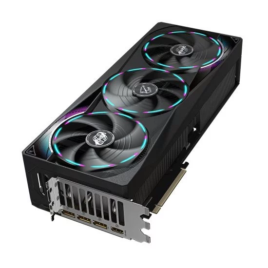 GIGABYTE AORUS GeForce RTX 5070 Ti MASTER 16G Carte Graphique - 16 Go GDDR7, 256 bits, PCI-E 5.0, 2670 MHz Core Clock, 3 x DP 2.1a, 1 x HDMI 2.1b, NVIDIA DLSS 4, GV-N507TAORUS M-16GD GIGABYTE AORUS GeForce RTX 5070 Ti MASTER 16G Carte Graphique - 16 Go GDDR7, 256 bits, PCI-E 5.0, 2670 MHz Core Clock, 3 x DP 2.1a, 1 x HDMI 2.1b, NVIDIA DLSS 4, GV-N507TAORUS M-16GD