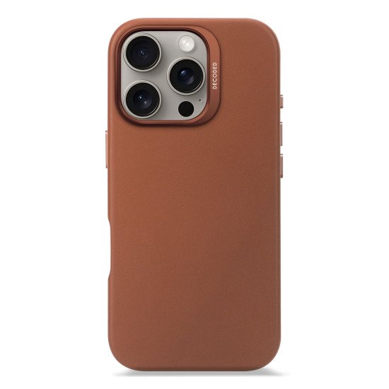 Decoded Leather Case coque de protection pour téléphones portables 16 cm (6.3") Housse Marron Decoded Leather Case coque de protection pour téléphones portables 16 cm (6.3") Housse Marron