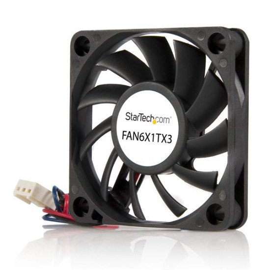 StarTech.com Ventilateur PC à Roulement à Billes - Alimentation TX3 - 60 mm