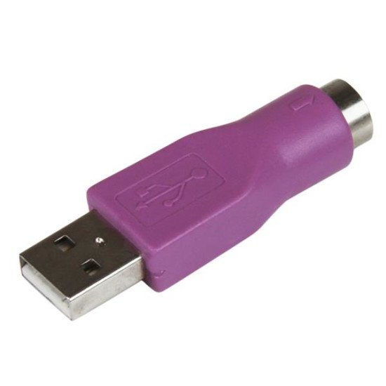 StarTech.com Adaptateur PS/2 vers USB - Adaptateur de rechange pour clavier - PS2 (F) vers USB A (M)