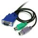 StarTech.com Câble pour Switch KVM VGA avec PS/2 3 en 1 - 1.80m