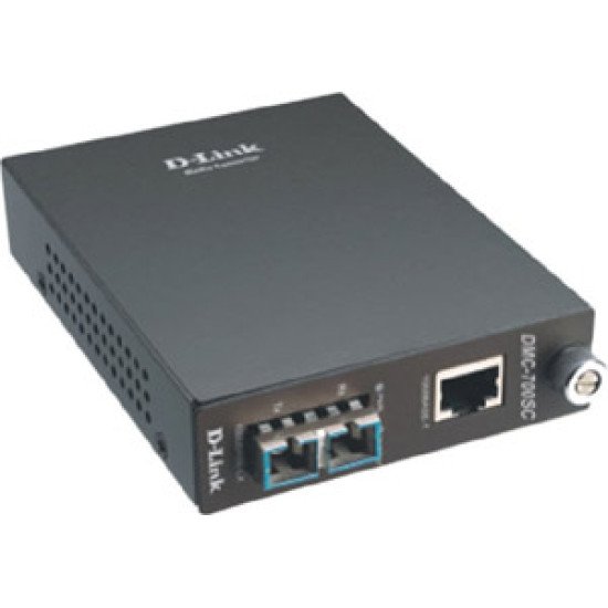 D-Link DMC-700SC/E convertisseur de support réseau 1000 Mbit/s
