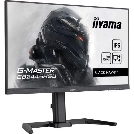 iiyama G-MASTER GB2445HSU-B2 LED display 60,5 cm (23.8") 1920 x 1080 pixels Full HD Noir iiyama G-MASTER GB2445HSU-B2 LED display 60,5 cm (23.8") 1920 x 1080 pixels Full HD Noir