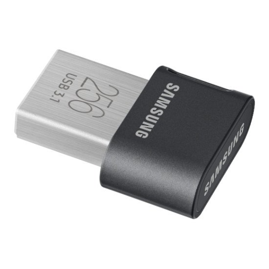 Samsung FIT Plus lecteur USB flash 256 Go USB Type-A 3.2 Gen 1 (3.1 Gen 1) Gris, Argent