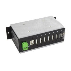StarTech.com Multiprise USB 2.0 industrielle à 7 ports avec protection électrostatique (ESD) 15 kV StarTech.com Multiprise USB 2.0 industrielle à 7 ports avec protection électrostatique (ESD) 15 kV