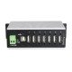 StarTech.com Multiprise USB 2.0 industrielle à 7 ports avec protection électrostatique (ESD) 15 kV