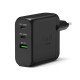 Port Designs 902100EPEU chargeur d'appareils mobiles Ordinateur portable, Tablette, Smartphone Noir Secteur Intérieure