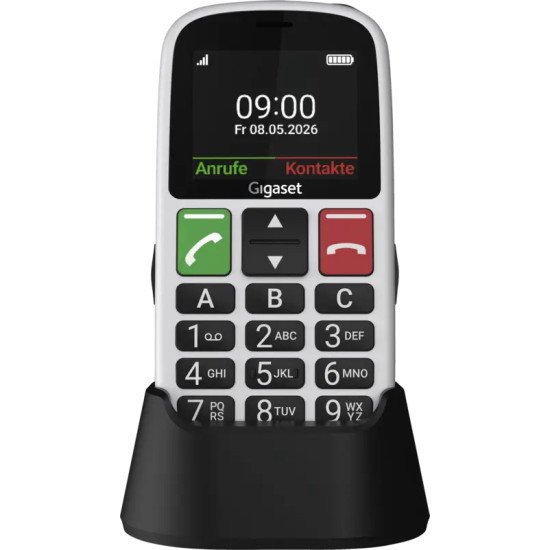 Gigaset GL30 5,59 cm (2.2") 106 g Crème Téléphone pour seniors