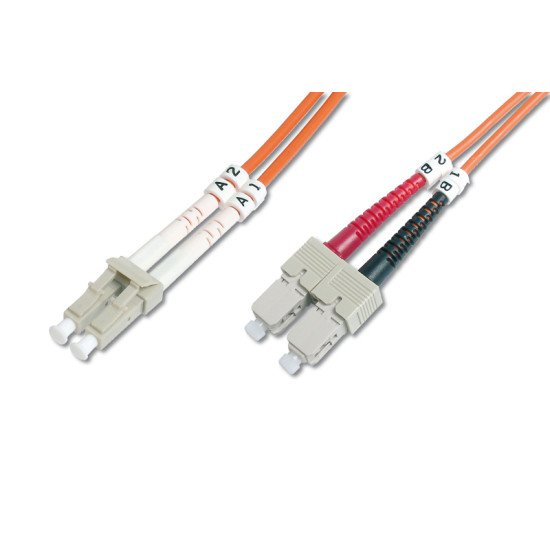 Digitus DK-2532-05 câble de fibre optique 5 m LC SC Orange