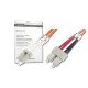 Digitus DK-2532-05 câble de fibre optique 5 m LC SC Orange