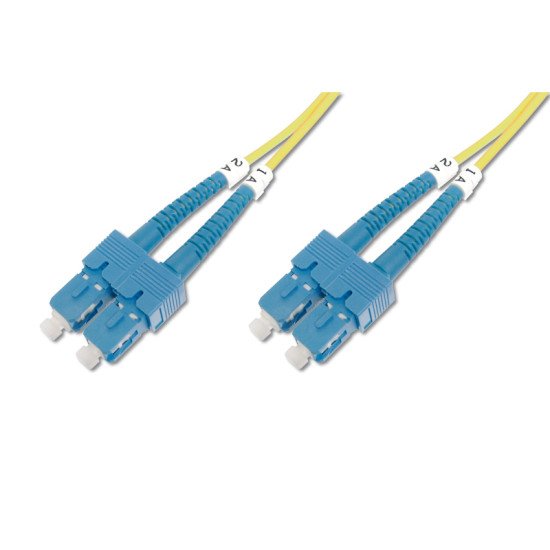 Digitus DK-2922-02 câble de fibre optique 2 m SC Jaune