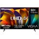 Hisense 75A6N 190,5 cm (75") 4K Ultra HD Smart TV Wifi Noir 350 cd/m²
