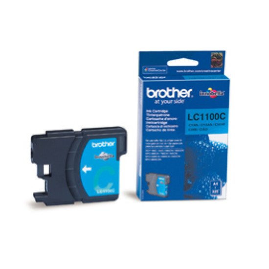 Brother LC1100C cartouche d'encre 1 pièce(s) Original Rendement standard Cyan