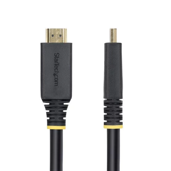 StarTech.com Câble HDMI Haut Débit Actif de 10m, 4K 60Hz/1440p 144Hz, HDR10/HDCP 2.2/ARC, 18Gbps, Cordon HDMI, UHD HDMI 2.0 pour TV/Moniteur/Écran, Gaine TPE StarTech.com Câble HDMI Haut Débit Actif de 10m, 4K 60Hz/1440p 144Hz, HDR10/HDCP 2.2/ARC, 18Gbps, Cordon HDMI, UHD HDMI 2.0 pour TV/Moniteur/Écran, Gaine TPE