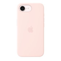Apple Coque en silicone avec MagSafe pour iPhone 17e - Rose pastel