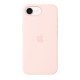Apple Coque en silicone avec MagSafe pour iPhone 17e - Rose pastel