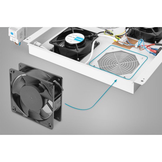 Digitus Ventilateurs à utiliser dans les unités de ventilation des armoires de serveurs et réseaux