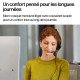 HP Poly Micro-casque filaire USB binaural Mission 425 Classic