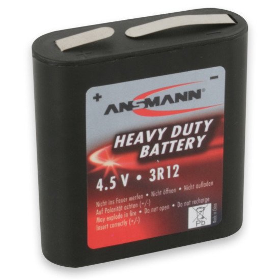 Ansmann 5013091 pile domestique Batterie à usage unique 4.5V Zinc-Carbone