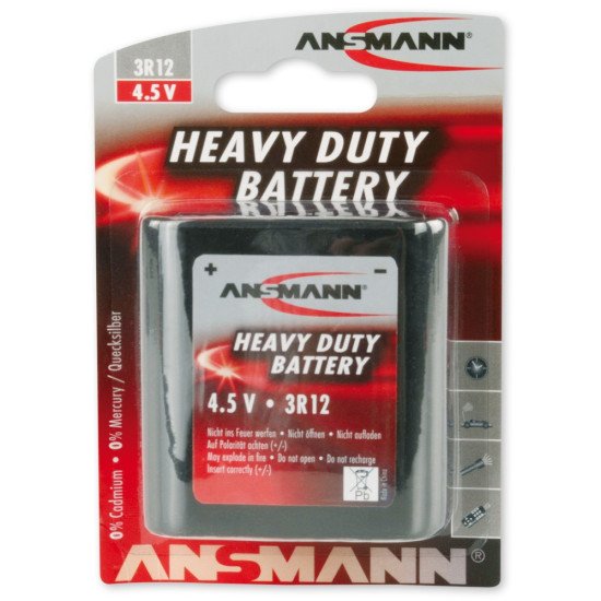 Ansmann 5013091 pile domestique Batterie à usage unique 4.5V Zinc-Carbone