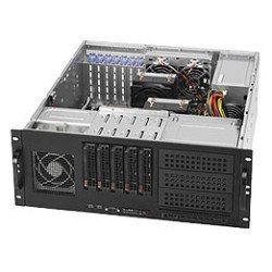 Supermicro SuperChassis 842TQC-668B Support Noir, Gris 668 W