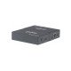 Manhattan Kit d'extension HDMI 1080p sur IP, étend le signal jusqu'à 120 m via un switch réseau et un seul câble Ethernet, compatible IR, noir, garantie de 3 ans