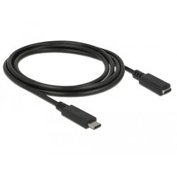 DeLOCK 85534 câble USB 1,5 m USB 3.2 Gen 1 (3.1 Gen 1) USB C Noir