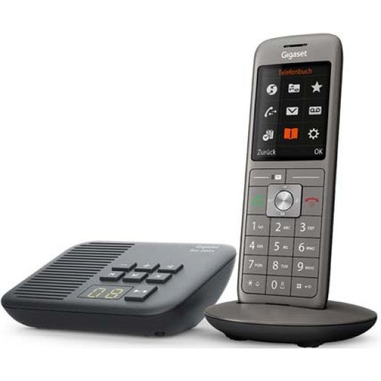 Gigaset CL660A Téléphone DECT Anthracite, Noir