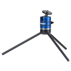 Novoflex MicroStativ trépied 3 pieds Noir, Bleu Novoflex MicroStativ trépied 3 pieds Noir, Bleu